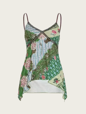 Gabrielle Vintage Floral Top