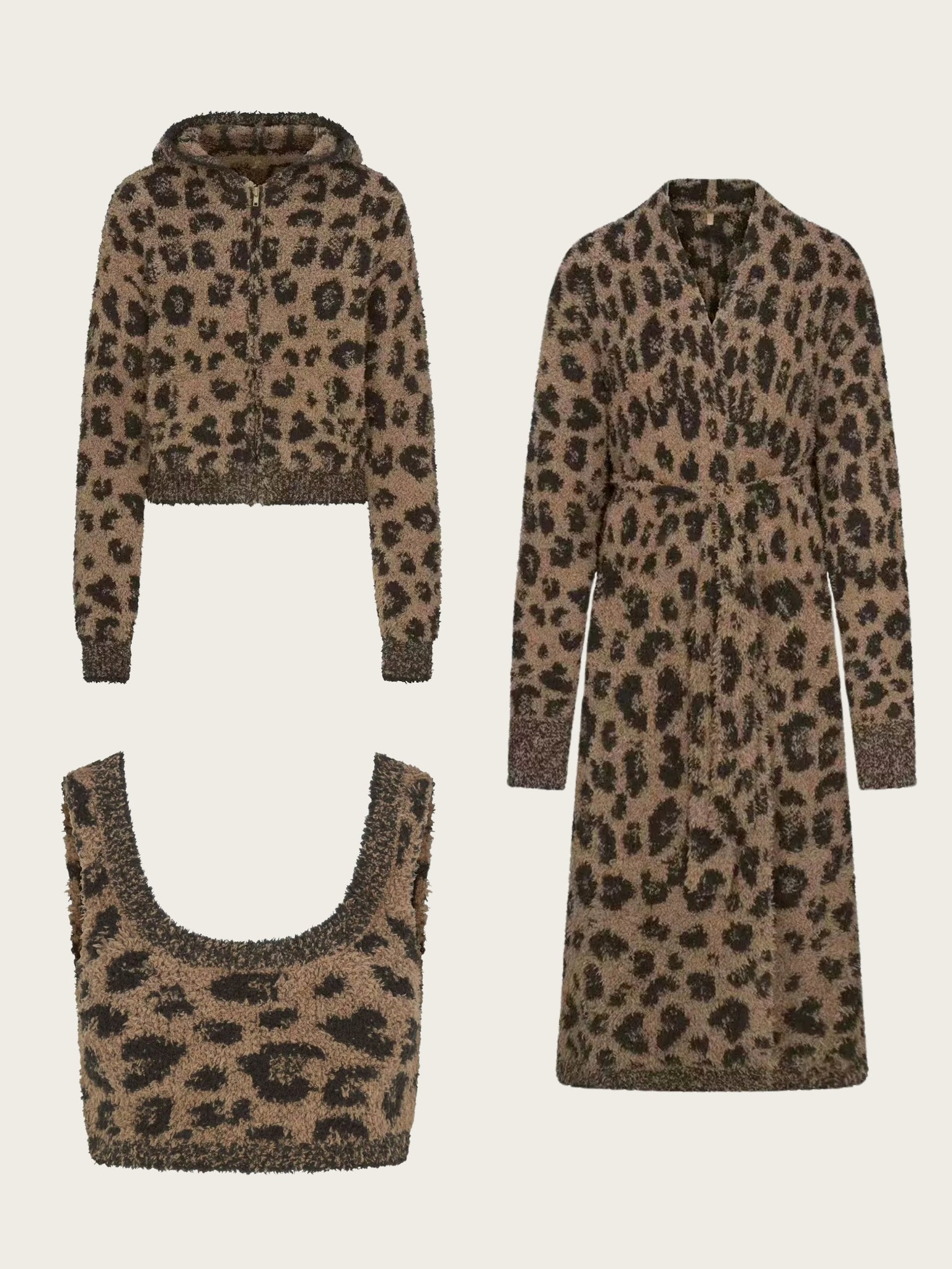 Rodeo Leopard Loungewear Set