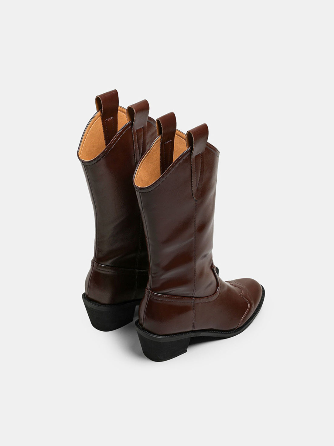 Katie Mid-Calf Leather Boots