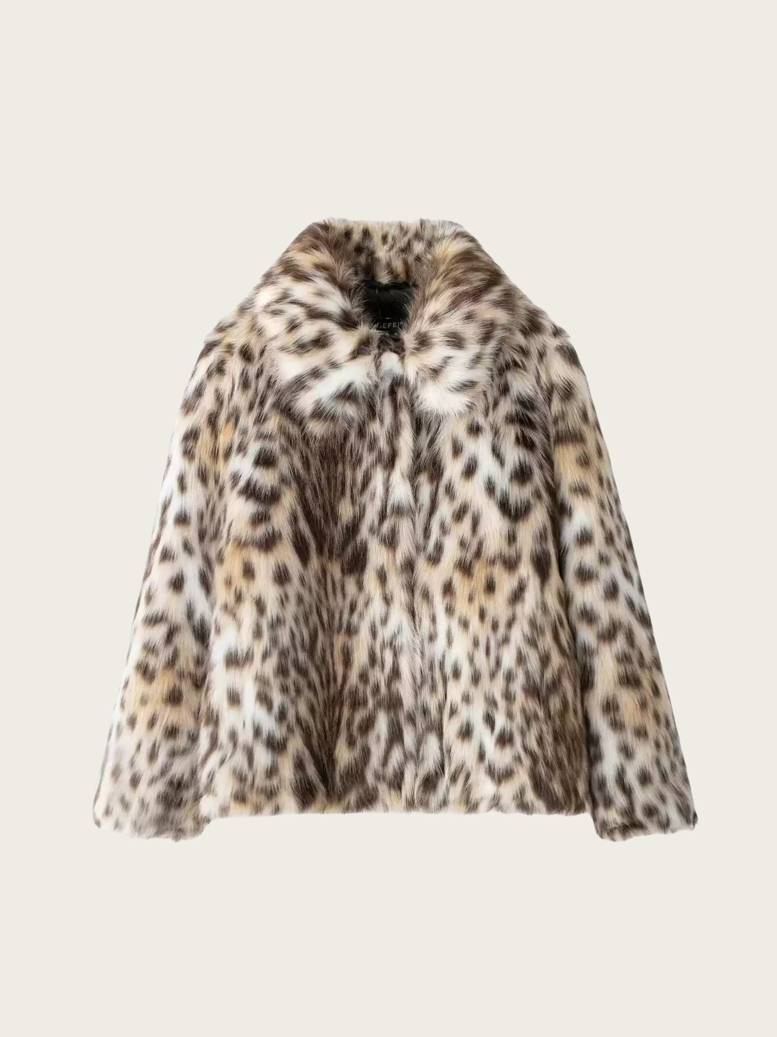 Zuriel Faux Fur Leopard Coat