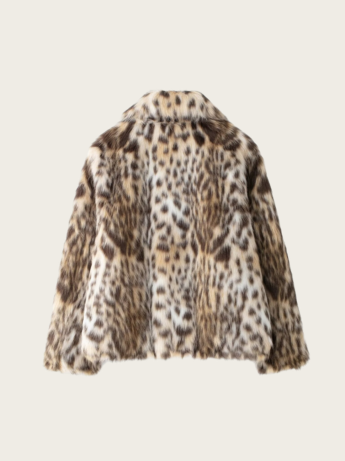 Zuriel Faux Fur Leopard Coat