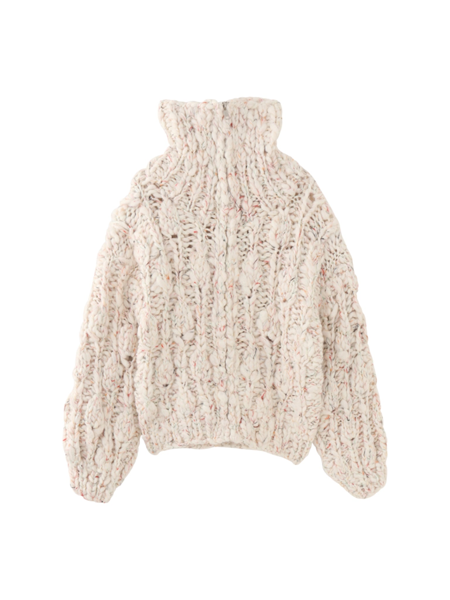 Dhanvi Knitted Zip-Up Sweater