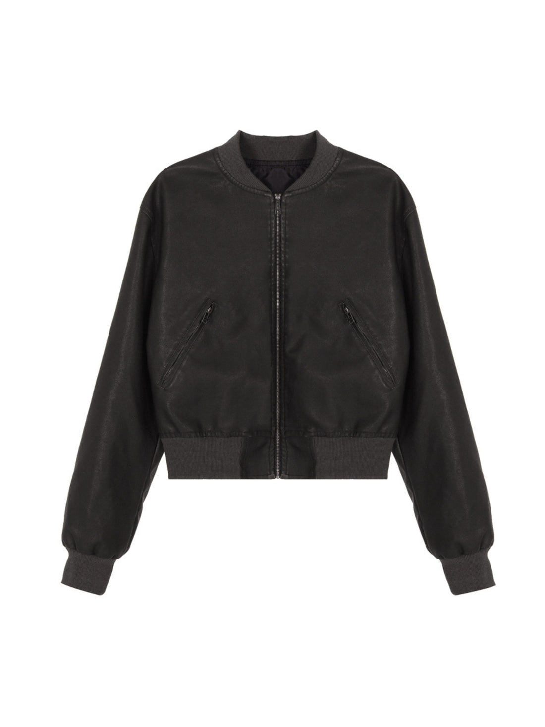 Kiya Leather Crop Jacket