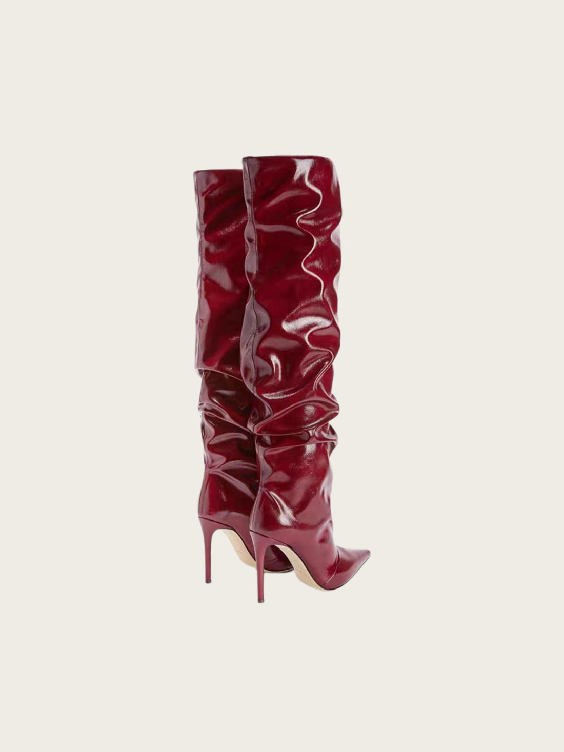 Scarlet Rouge Slouchy Heeled Boots