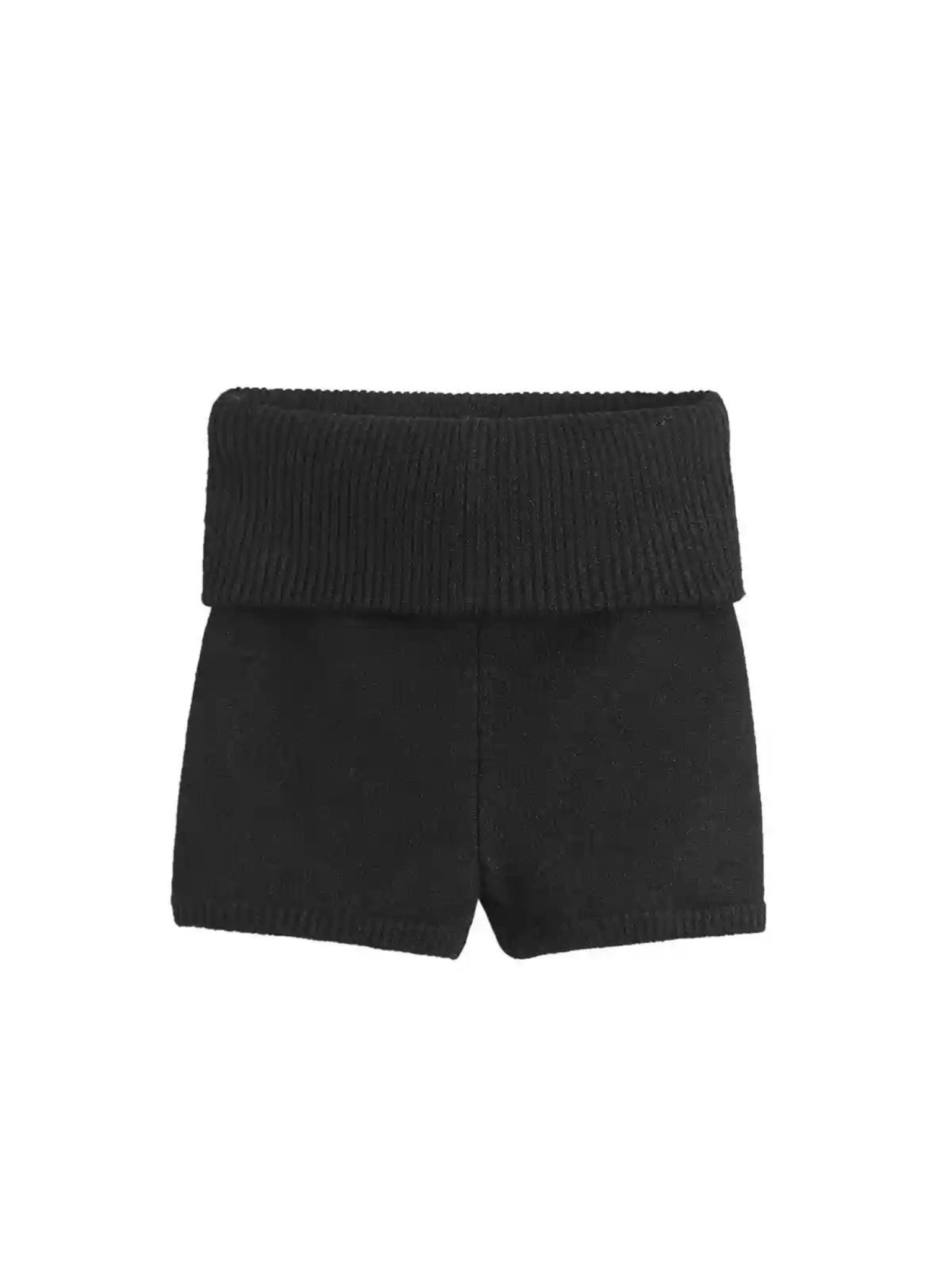 Lael Wide Waist Knitted Shorts