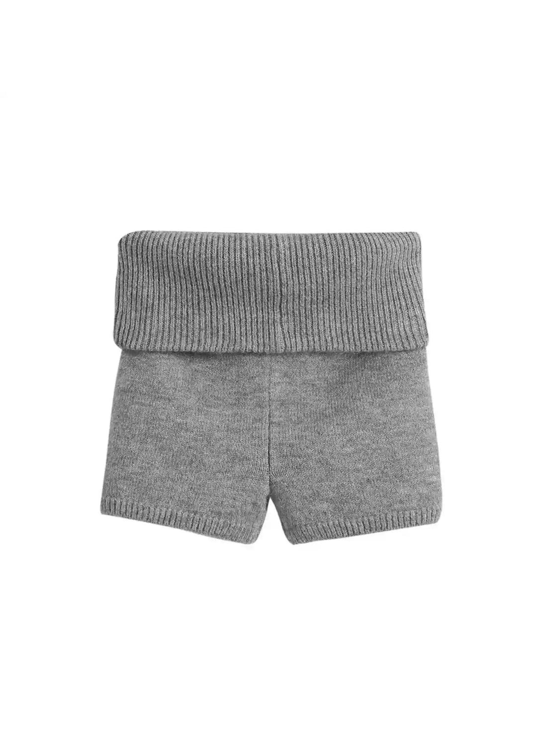 Lael Wide Waist Knitted Shorts