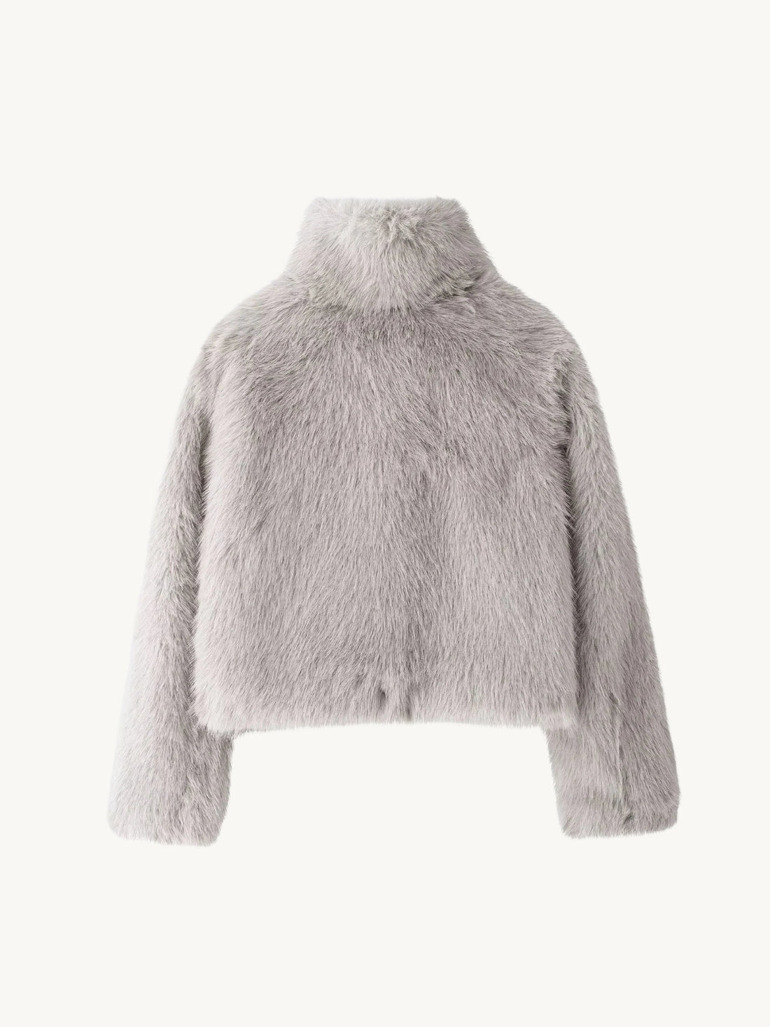 Haley Faux Fur Crop Jacket