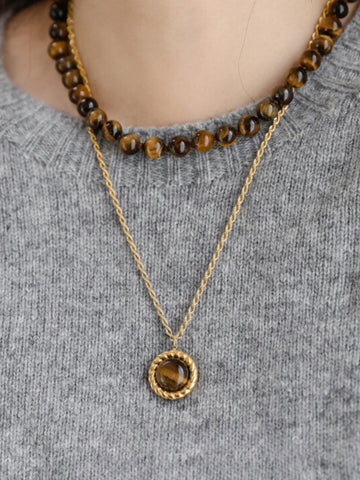 Kambria Tiger Eye Necklace