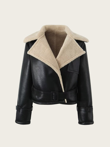 Odalis Faux Leather Jacket