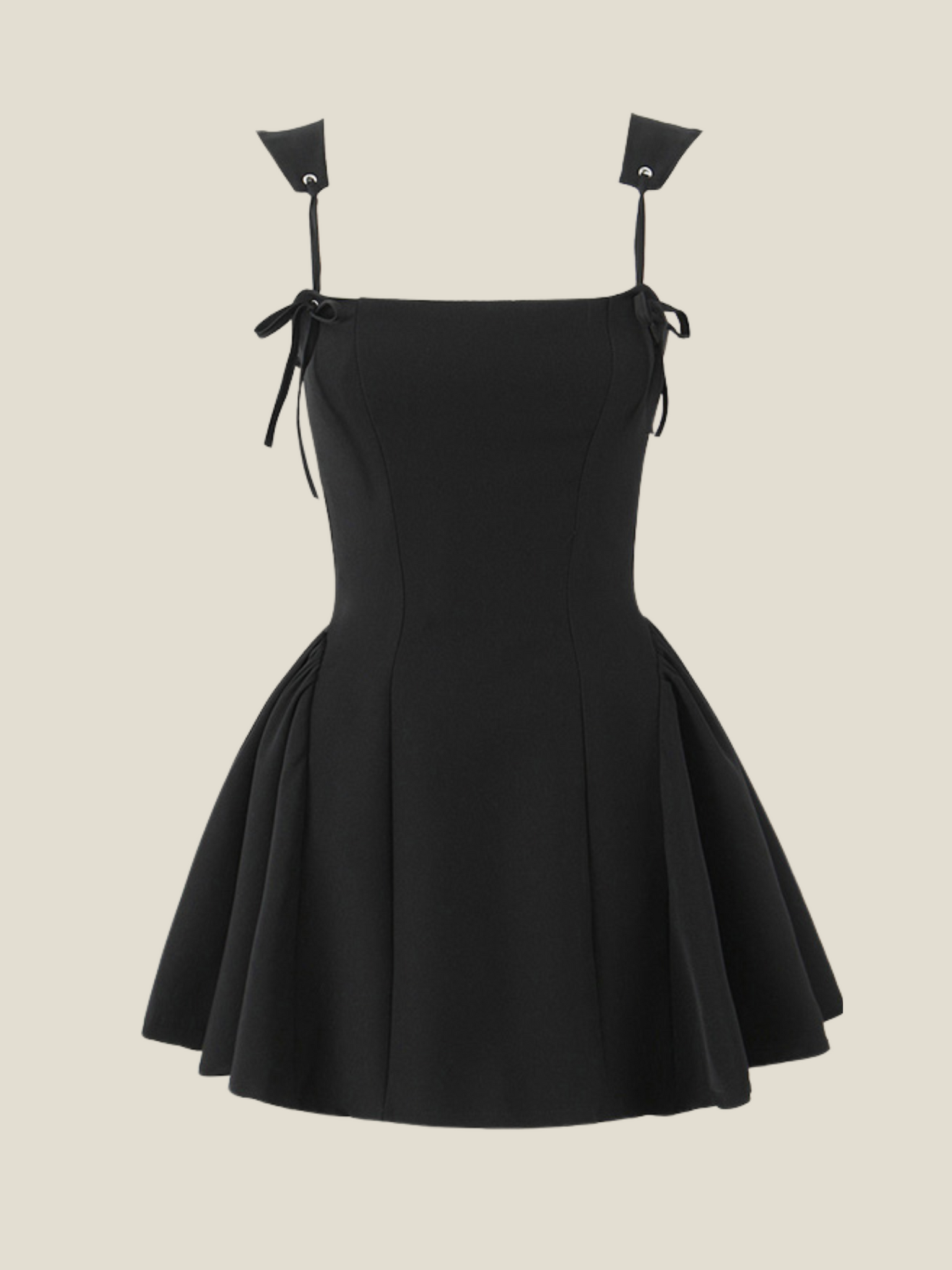 Melany Bow Strap Mini Dress