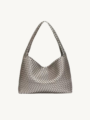 Aria Woven Shoulder Bag