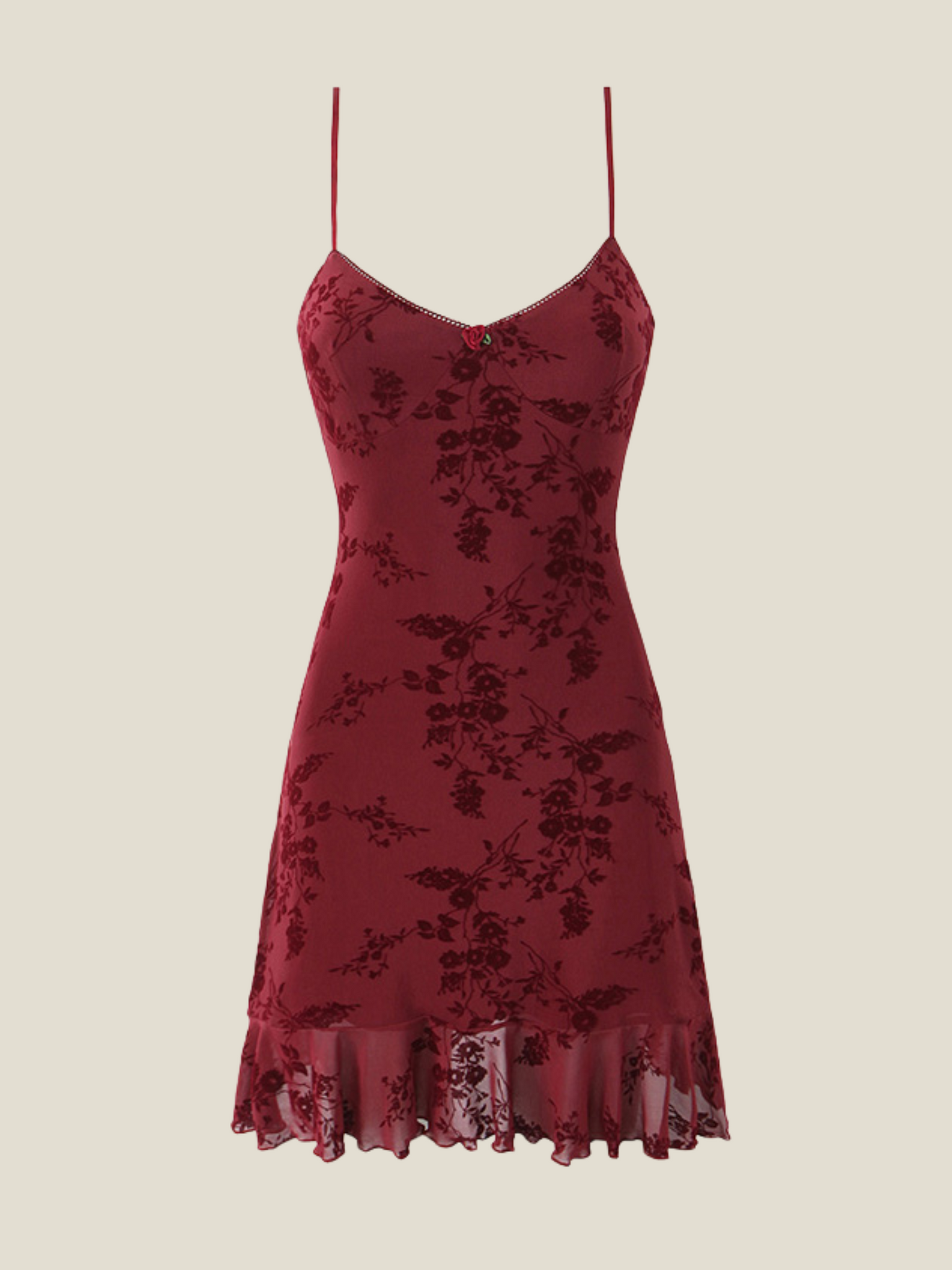 Rory Floral Slip Mini Dress