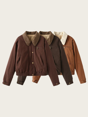 Kahli Corduroy Collar Jacket