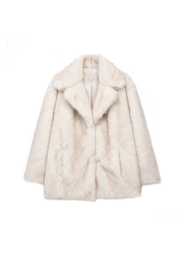 Breasia Luxe Faux Fur Coat