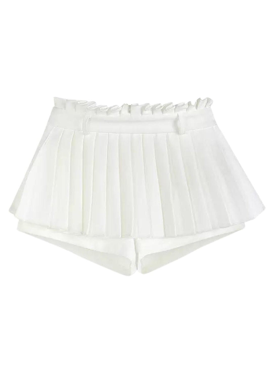 Kari Pleated Short Skirt