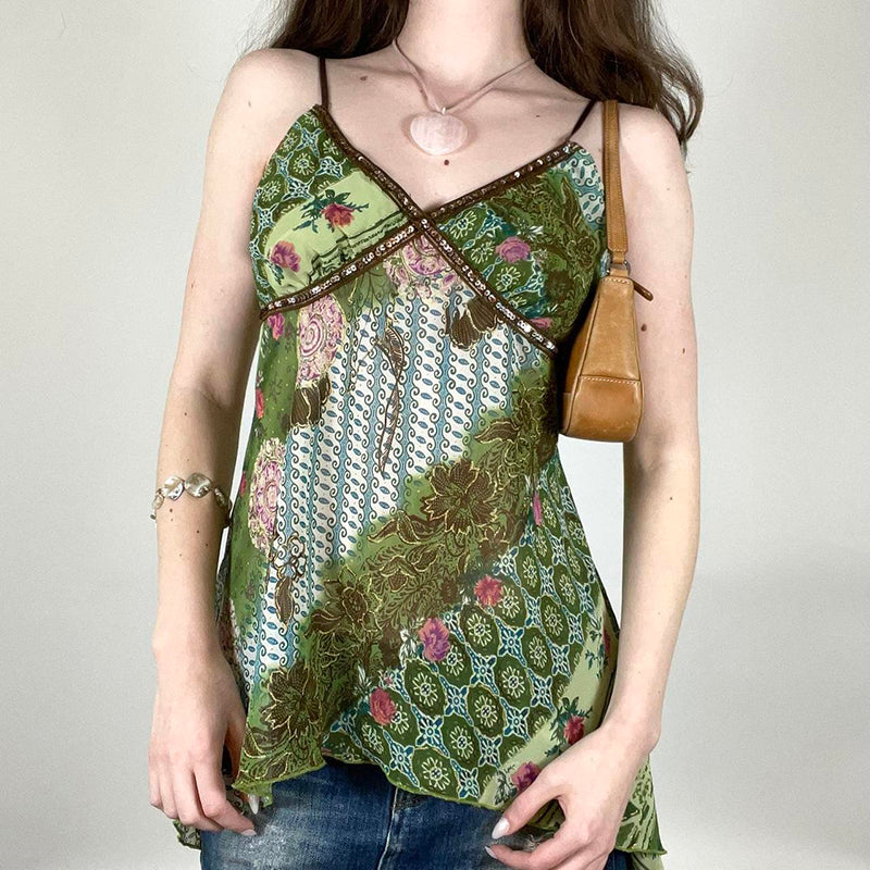 Gabrielle Vintage Floral Top