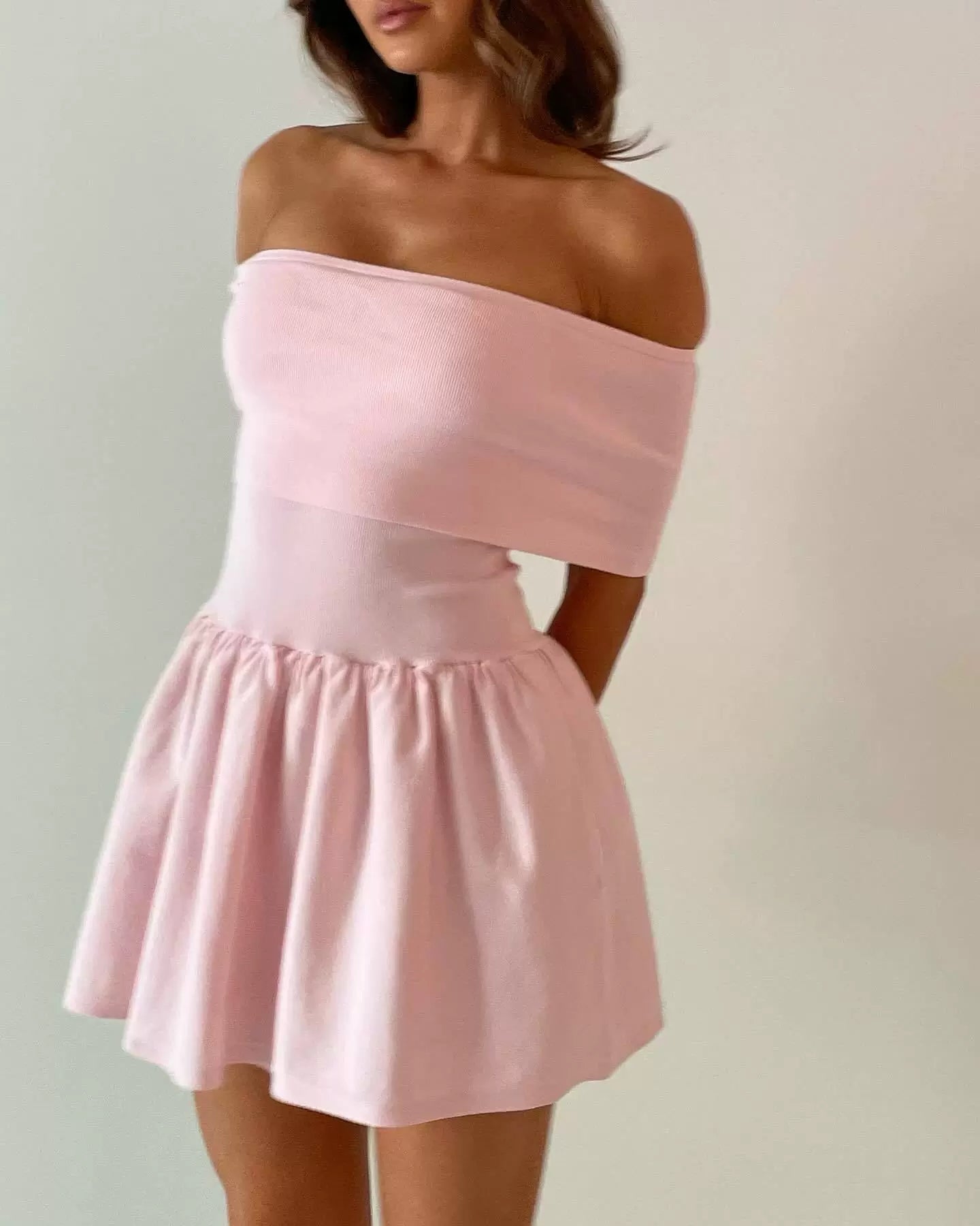 Josilyn Off Shoulder Mini Dress