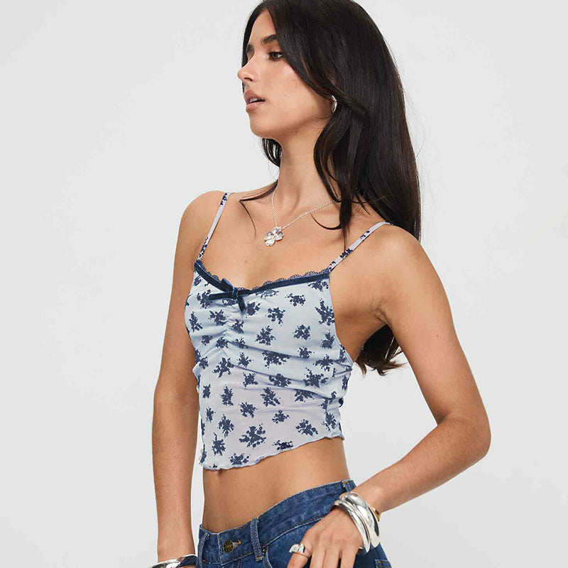 Enid Mesh Tank Top