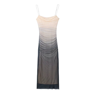 Kaari Mesh Maxi Dress