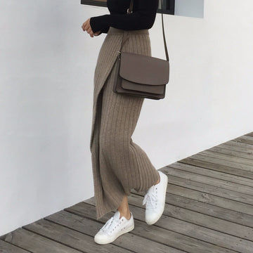 Aara Knit Long Skirt