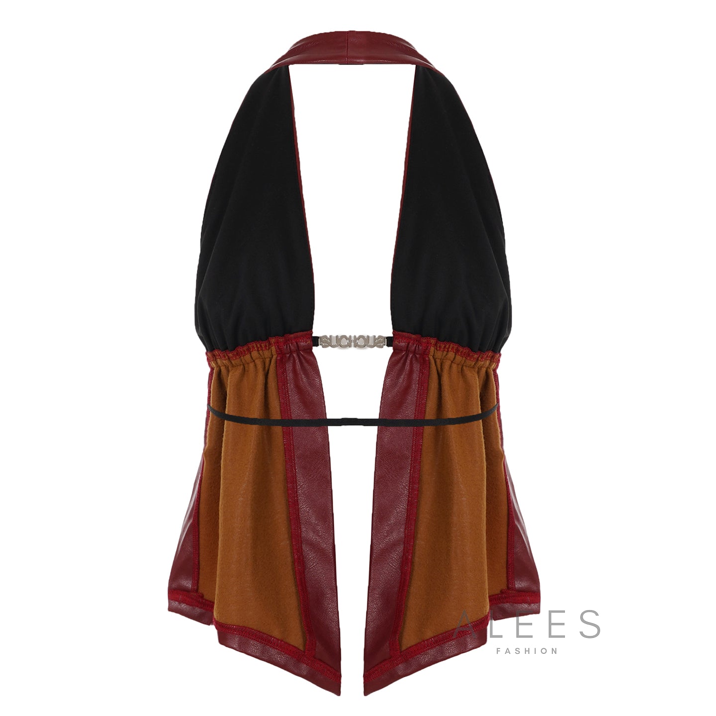 Ailynn Halter Chain Crop Top