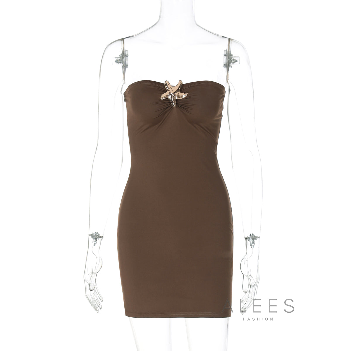 Brynna Strapless Star Mini Dress