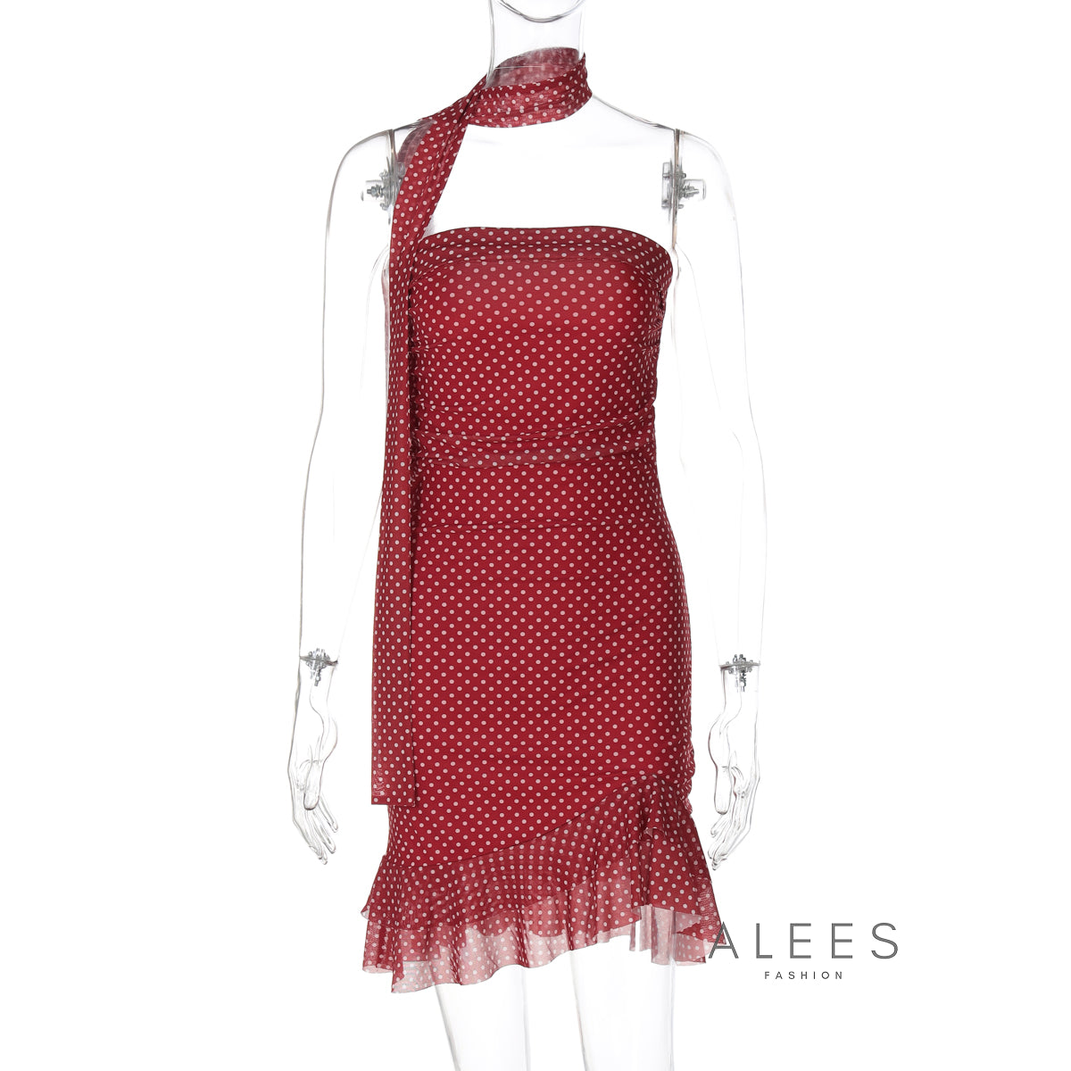 Chanel Polka Dot Skirt Set