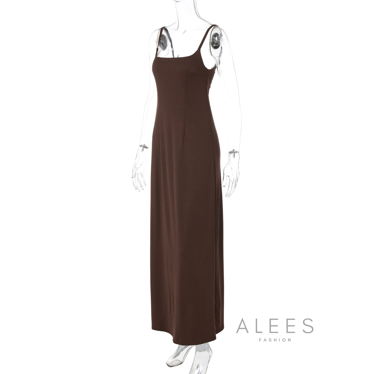 Yoana Backless Slit Maxi Dress