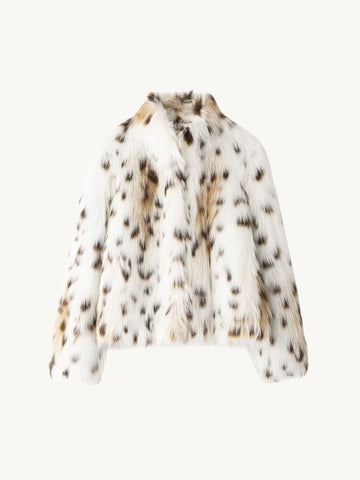 Willow Leopard Faux Fur Jacket