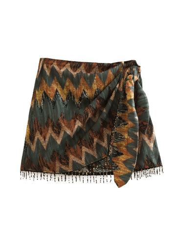 Riddhi Bohemian Mini Skirt