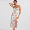 Elanor Floral Midi Dress Alees Fashion aleesfashion.com