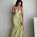 Jaya Floral Backless Midi Dress Alees Fashion aleesfashion.com