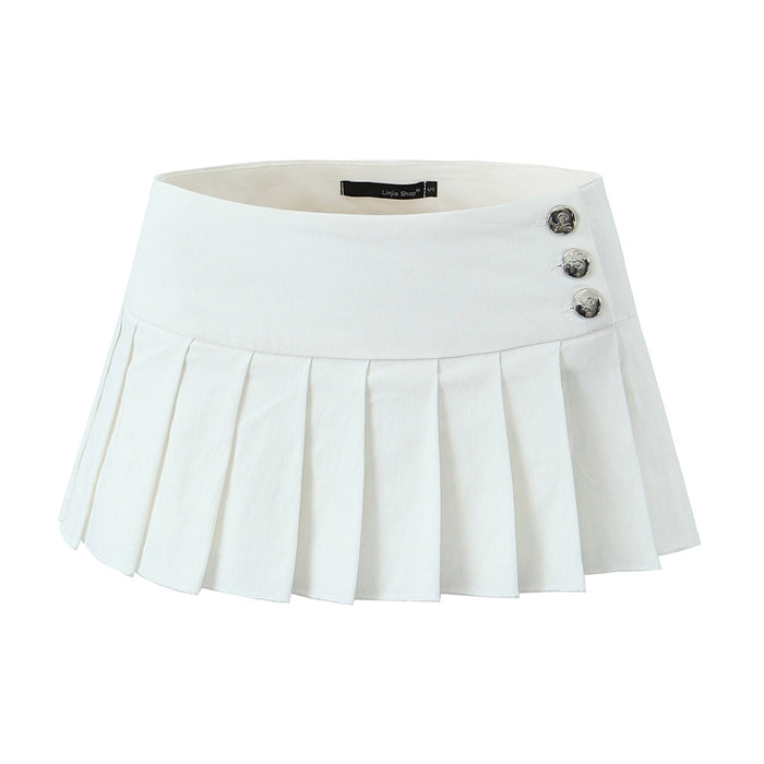 Kior Pleated Mini Skirt Set Alees Fashion aleesfashion.com